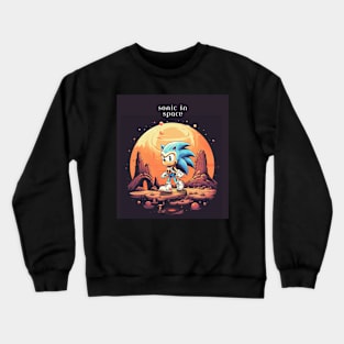 Sonic in Space Crewneck Sweatshirt